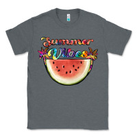 Charcoal Heather summer vibes Classic Tee - JahusDesignShop