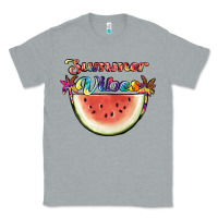 Heather Grey summer vibes Classic Tee - JahusDesignShop