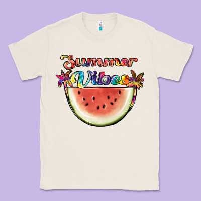 Summer Vibes Classic Tee Designed By Jahusdesignshop