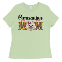 Matcha western mom pomeranian Ladies Tee - RanaPortraitStore