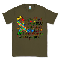 Army Green autism awareness Classic Tee - Artiststas