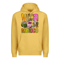 Antique Gold viva mexico mexican coffee cups Premium Hoodie - FaDigitalArtStudio