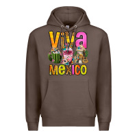 Coffee viva mexico mexican coffee cups Premium Hoodie - FaDigitalArtStudio