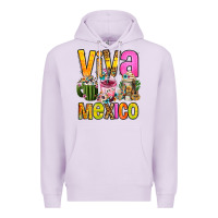 Lilac viva mexico mexican coffee cups Premium Hoodie - FaDigitalArtStudio