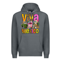 Rock viva mexico mexican coffee cups Premium Hoodie - FaDigitalArtStudio