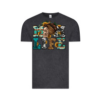 Vintage Black western momlife skull with bandana Vintage Tee - Jasminsmagicworld
