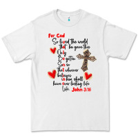 White for god so loved the world Premium Tee - MaliasSmallBusiness