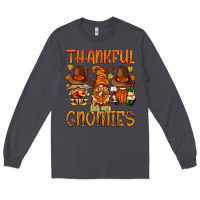 Smoke thankful for my gnomies Long Sleeve Tee - NancyCooperArtShop
