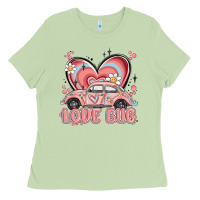 Matcha love bug Ladies Tee - MaliasSmallBusiness