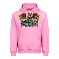 Fuchsia Pink dog mom western Urban Hoodie - RacoonDesign