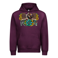 Mauve Wine dog mom western Urban Hoodie - RacoonDesign