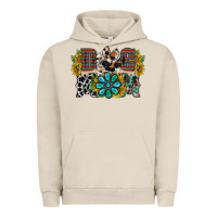 Pigment French Oak dog mom western Urban Hoodie - RacoonDesign