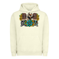 Pigment Pistachio dog mom western Urban Hoodie - RacoonDesign