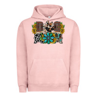 Pigment Salmon dog mom western Urban Hoodie - RacoonDesign