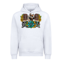 White dog mom western Urban Hoodie - RacoonDesign