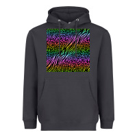 Smoke neon glitter safari seamless pattern Heavyweight Hoodie - BundleAndBundleShop