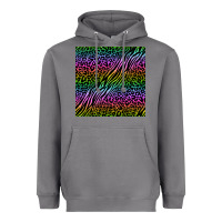 Storm neon glitter safari seamless pattern Heavyweight Hoodie - BundleAndBundleShop