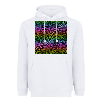 White neon glitter safari seamless pattern Heavyweight Hoodie - BundleAndBundleShop