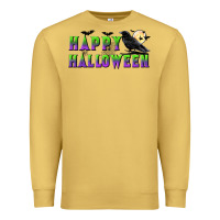 Antique Gold happy halloween Premium Sweatshirt - BundleAndBundleShop