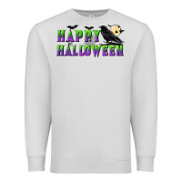 Dove Grey happy halloween Premium Sweatshirt - BundleAndBundleShop