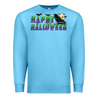 Ocean Blue happy halloween Premium Sweatshirt - BundleAndBundleShop