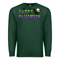 Sports Green happy halloween Premium Sweatshirt - BundleAndBundleShop