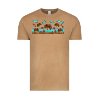 Vintage Camel dachshund wiener dog Vintage Tee - Jasminsmagicworld