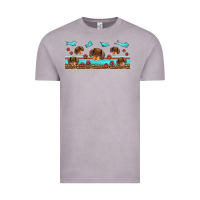Vintage Zinc dachshund wiener dog Vintage Tee - Jasminsmagicworld
