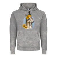 Cloud Rock Sunflower Baby Donkey Vintage Hoodie - RanaPortraitStore