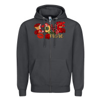 Smoke Love more Valentine's Day Zipper Hoodie - FaDigitalArtStudio