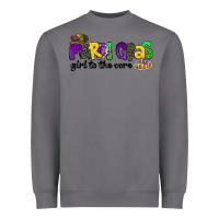 Storm mardi gras girl to the core Heavyweight Sweatshirt - CowGirlArtShop