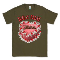 Army Green 100 that bitch Classic Tee - Artiststas