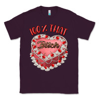 Plum 100 that bitch Classic Tee - Artiststas