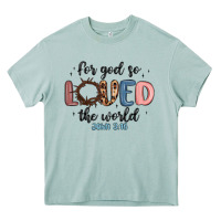 Arona for god so loved the world Heavy Core Tee - MaliasSmallBusiness