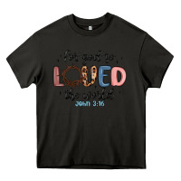 Asphalt for god so loved the world Heavy Core Tee - MaliasSmallBusiness