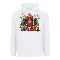 White Thankful Heavyweight Hoodie - BundleAndBundleShop