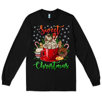 Black Sweet christmas Long Sleeve Tee - NancyCooperArtShop