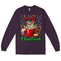 Plum Sweet christmas Long Sleeve Tee - NancyCooperArtShop