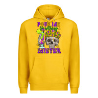 Lemon Skull pour me something mister Premium Hoodie - FaDigitalArtStudio