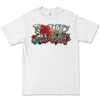 White love like jesus roses Premium Tee - NancyCooperArtShop