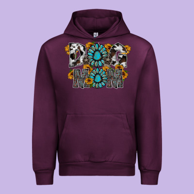 Dog Mom Urban Hoodie Designed By Racoondesign