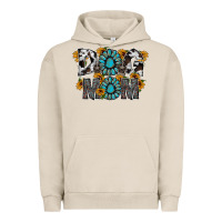 Pigment French Oak dog mom Urban Hoodie - RacoonDesign