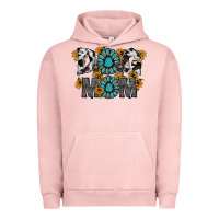 Pigment Salmon dog mom Urban Hoodie - RacoonDesign