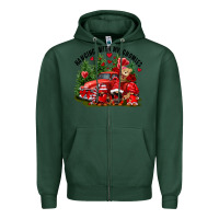 Sports Green Valentine's Day hanging with my gnomies Zipper Hoodie - FaDigitalArtStudio