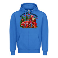 True Royal Valentine's Day hanging with my gnomies Zipper Hoodie - FaDigitalArtStudio