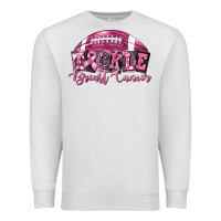 Oatmeal Heather Tickle Breast Cancer Football Premium Sweatshirt - FaDigitalArtStudio