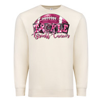 Sandshell Tickle Breast Cancer Football Premium Sweatshirt - FaDigitalArtStudio