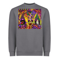 Storm mardi gras gnome Heavyweight Sweatshirt - CowGirlArtShop
