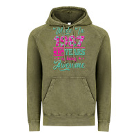Vintage Olive made in 1987, 35 years of being awesome Vintage Hoodie - Jasminsmagicworld