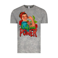 Cloud Rock latina power strong woman Vintage Tee - Jasminsmagicworld